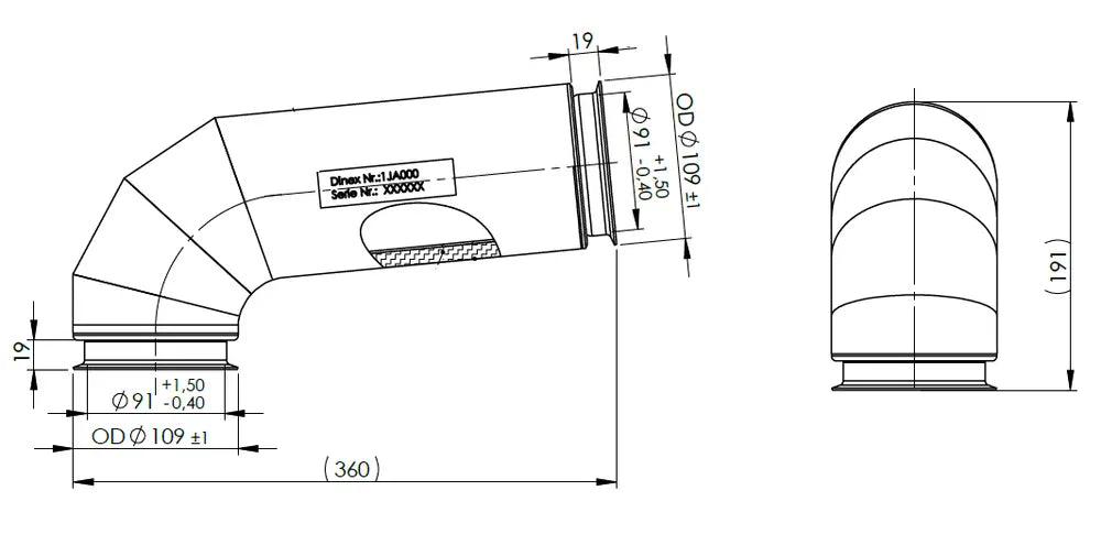 Tubo per Dennis - 1JA000