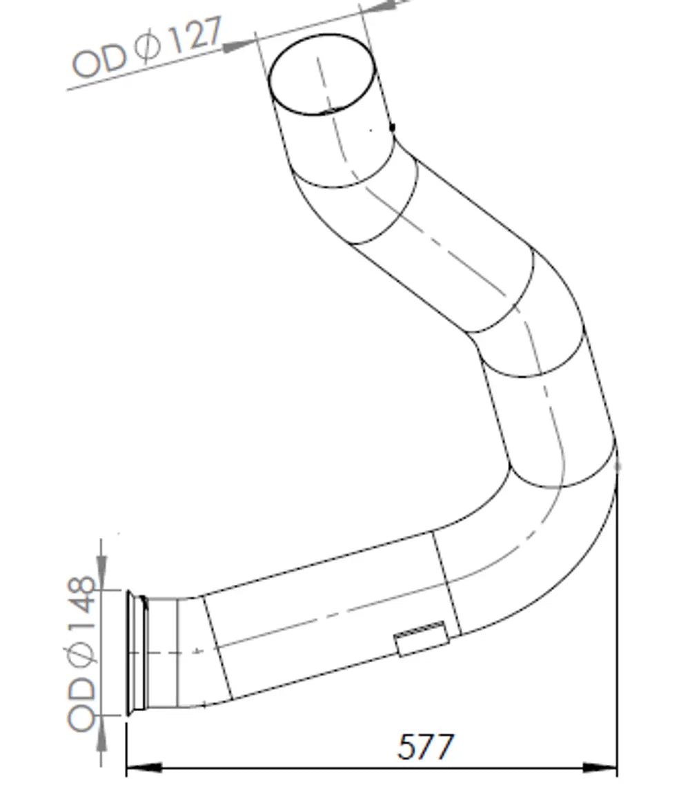 Tubo per DAF - 21213