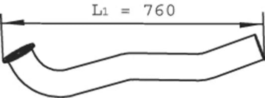 Tubo per DAF - 21251