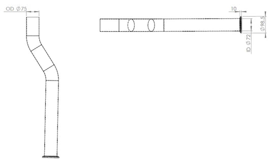 Tubo per DAF - 21254
