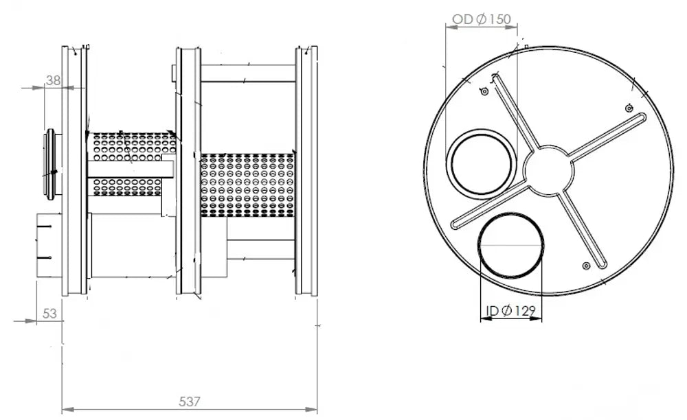 Silenziatore per DAF, E-line - 21391