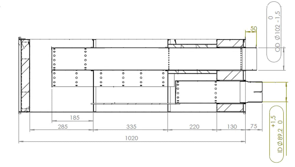 Silenziatore per DAF - 21395