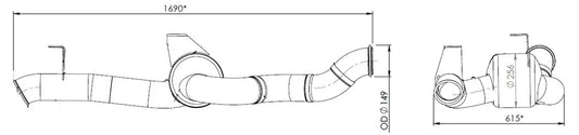 Silenziatore per DAF - 21452