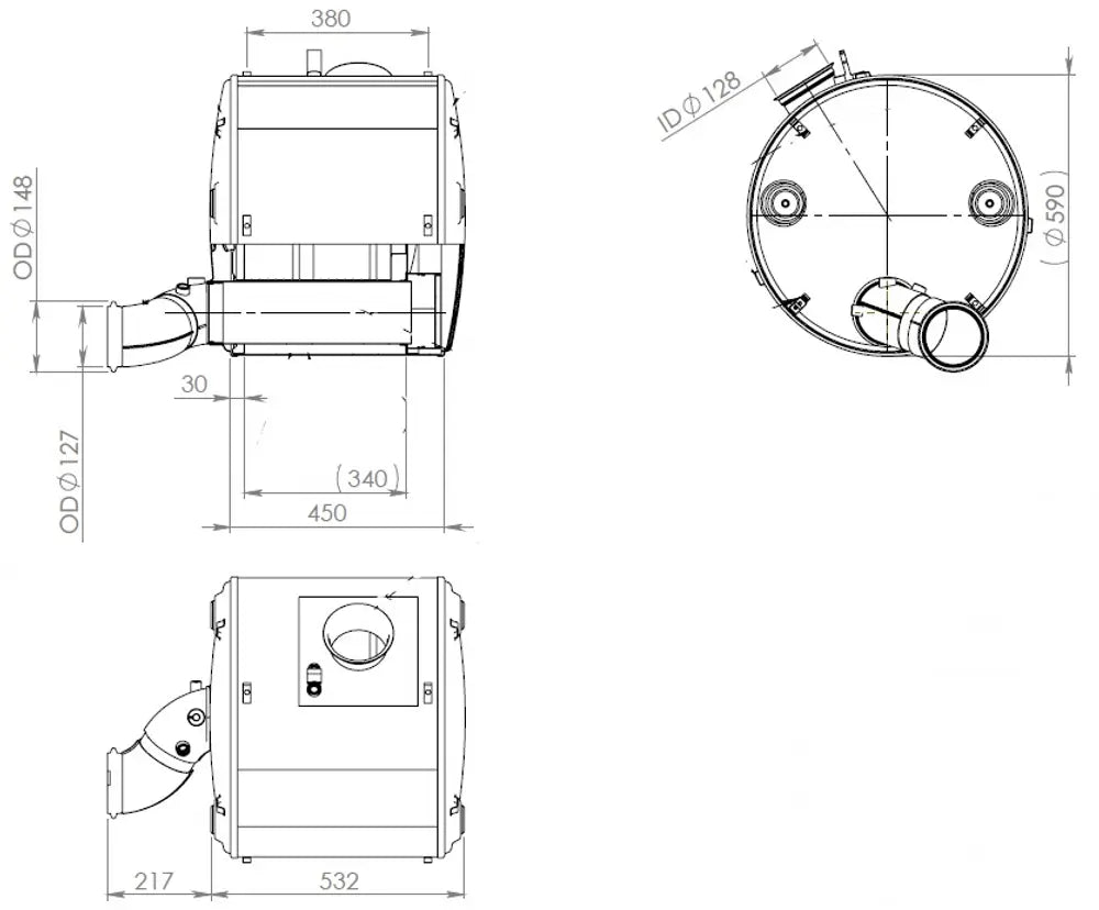 Silenziatore con SCR per DAF - 21462