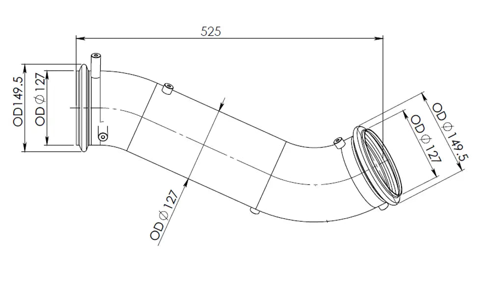 Tubo per DAF - 21519