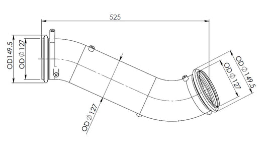 Tubo per DAF - 21519