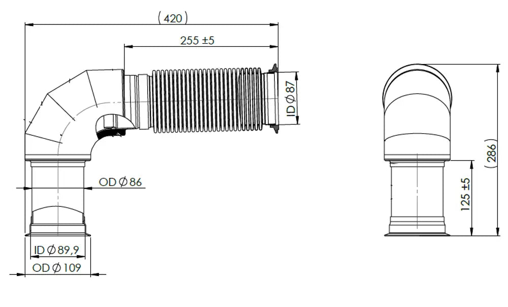 Tubo per DAF - 21530