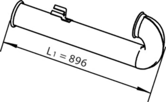 Tubo per DAF - 21789