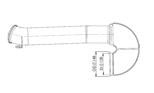 Tubo per DAF - 21795