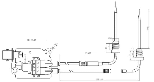 Sensore di temperatura per DAF - 22042