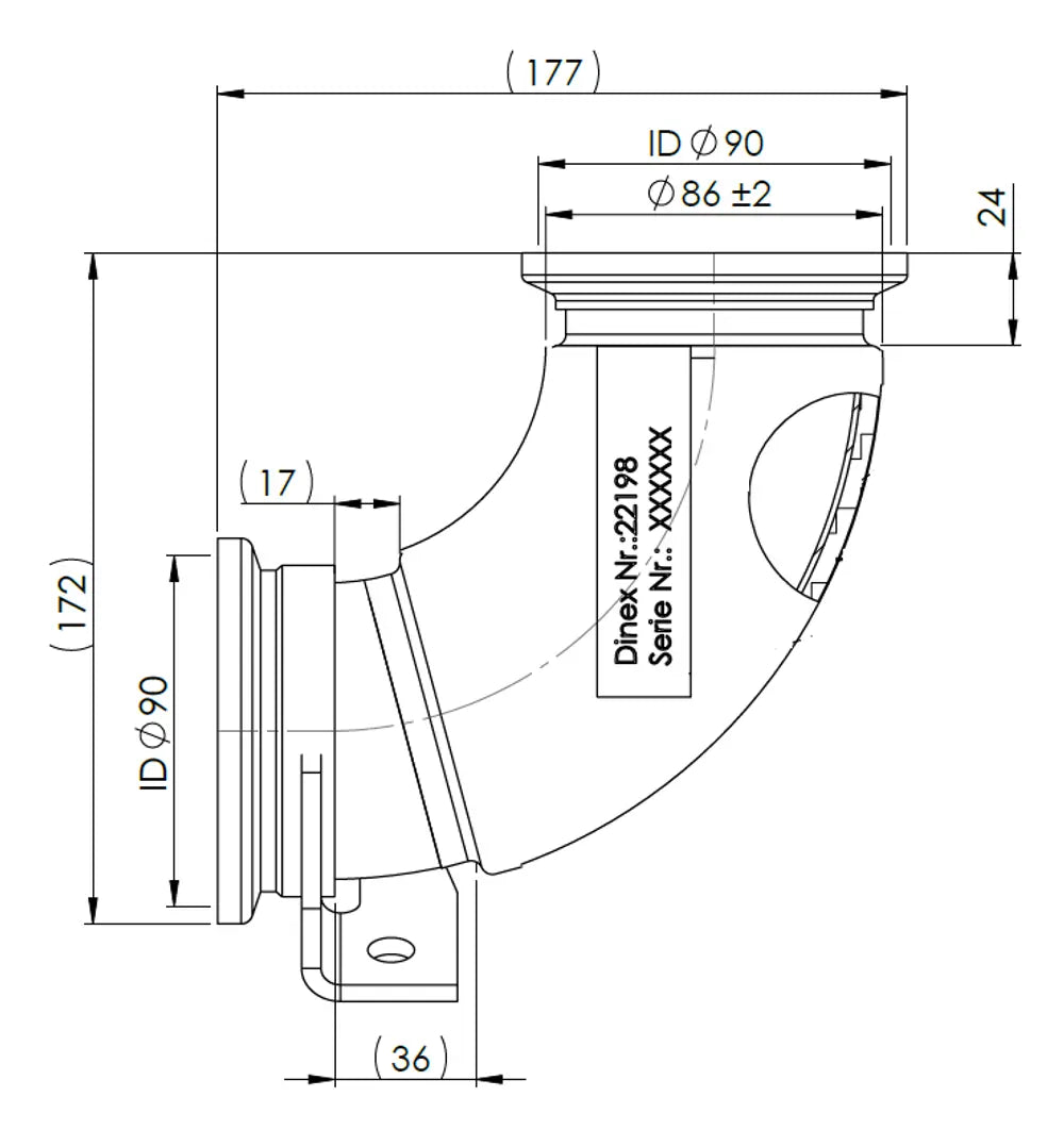 Tubo per DAF - 22198