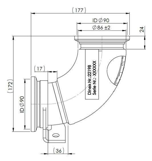 Tubo per DAF - 22198