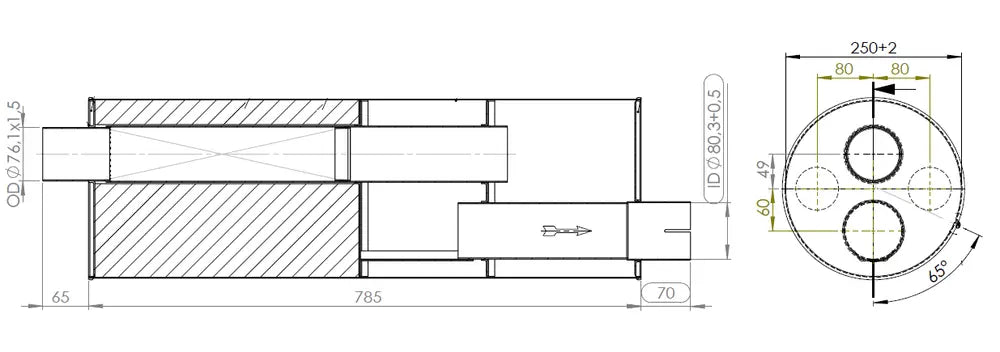 Silenziatore per Iveco - 28444