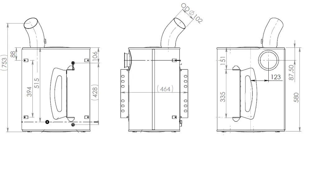 Silenziatore con SCR per Iveco - 28460