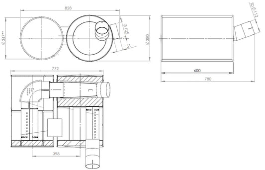 Silenziatore per Iveco - 28464