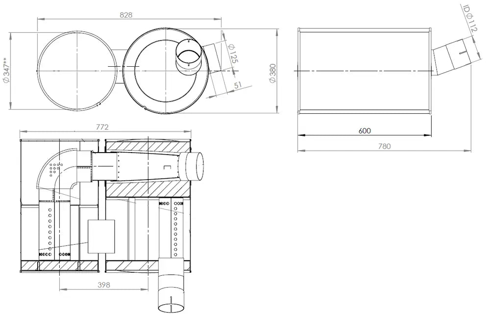 Silenziatore per Iveco - 28464