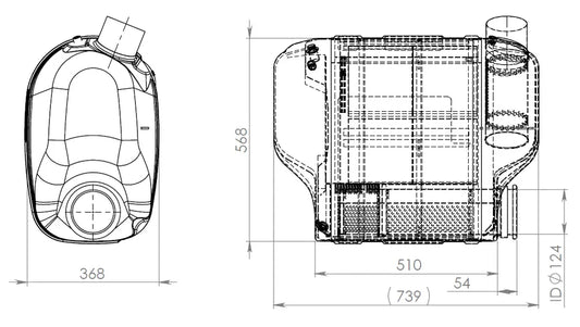 Silenziatore con SCR per Iveco - 28475