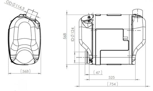 Silenziatore con SCR per Iveco - 28477
