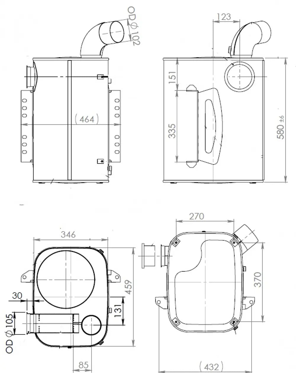 Silenziatore con SCR per Iveco - 28490