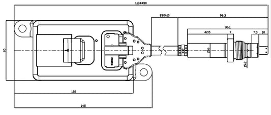 Sensore NOx per Iveco - 29032