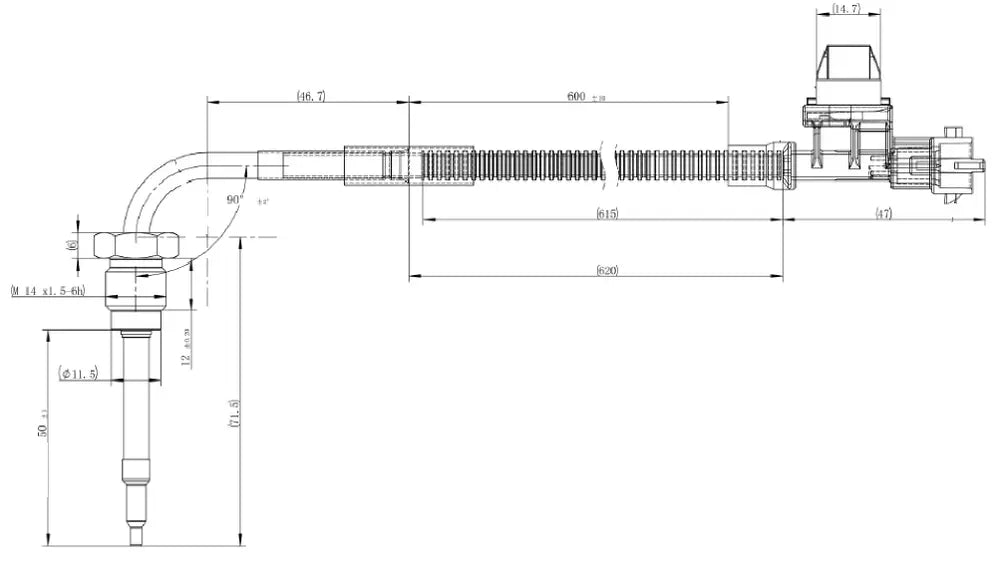 Sensore di temperatura per Iveco - 29043