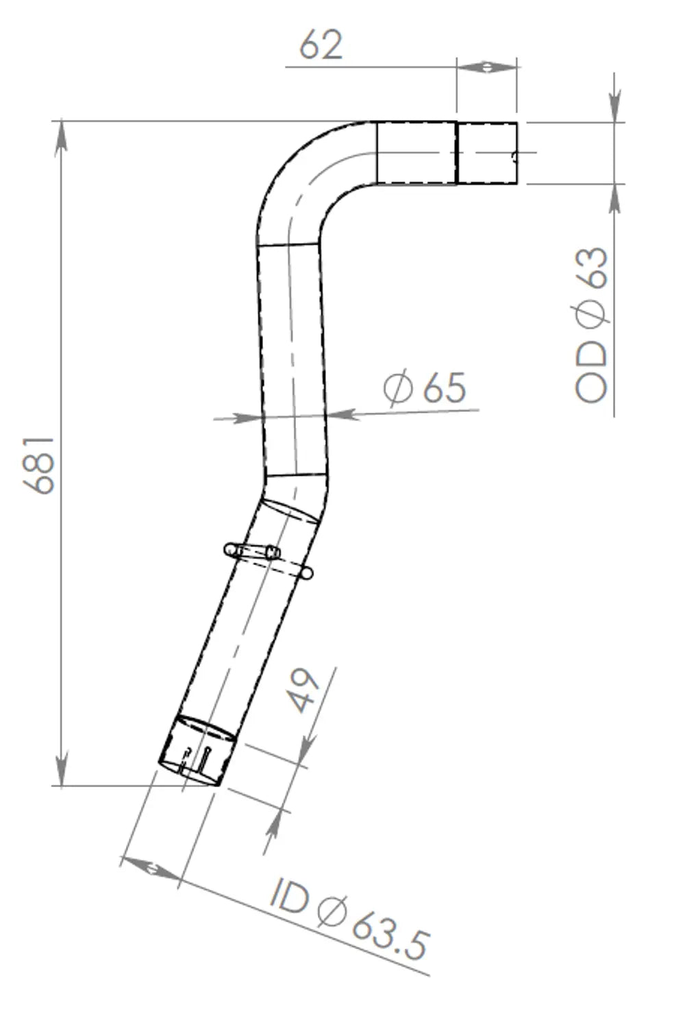Tubo per Iveco - 29628