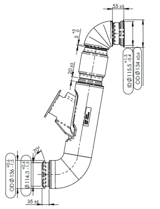 Tubo per DAF - 2AA015