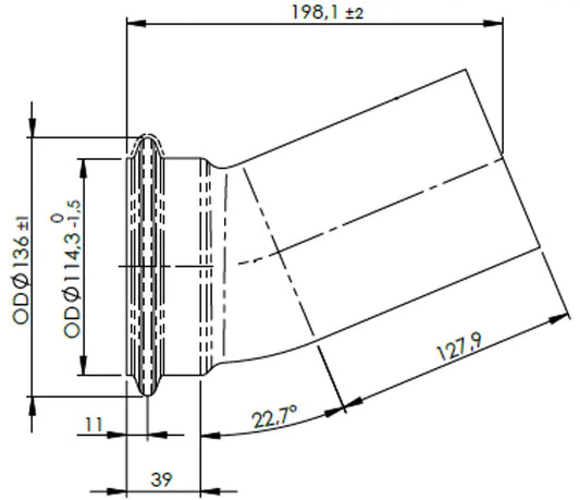 Tubo per DAF - 2AG005