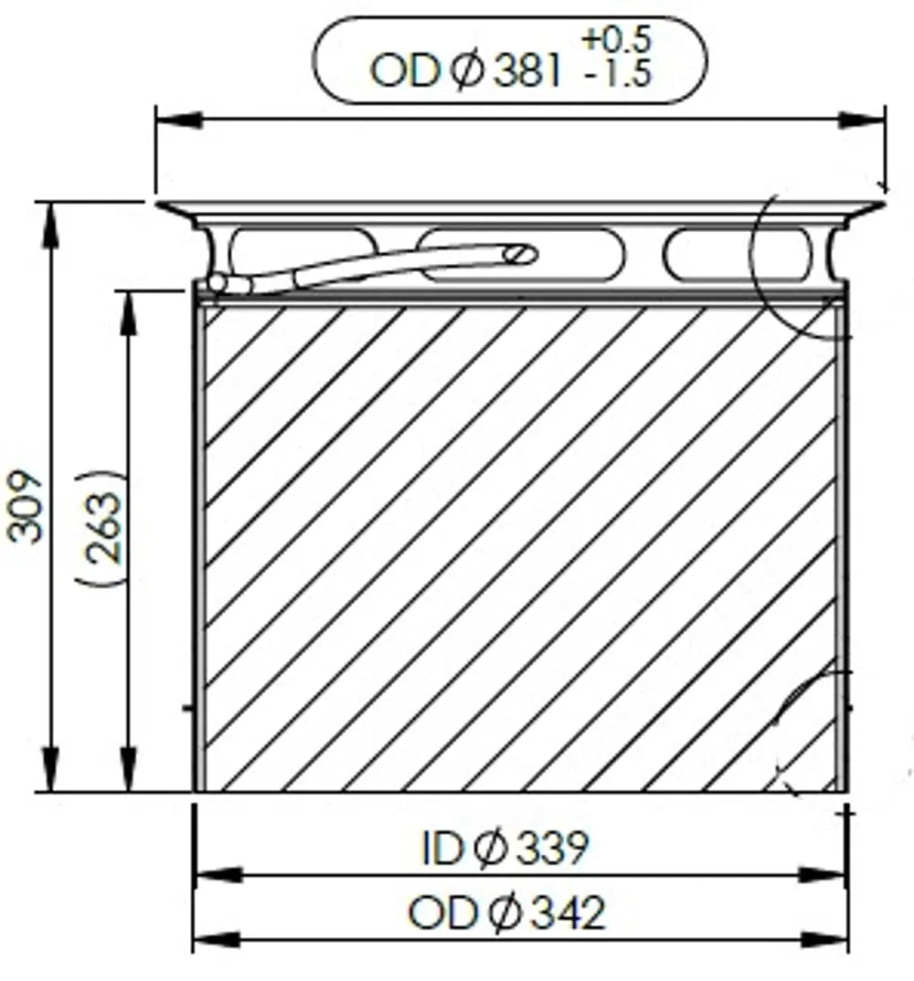 DPF ricondizionato per DAF/VDL - 2AI000-RX