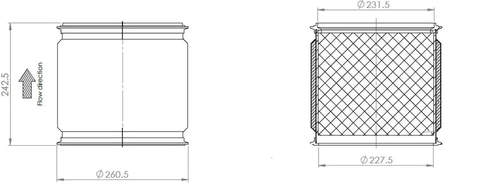 DPF per DAF/Scania - 2AI003