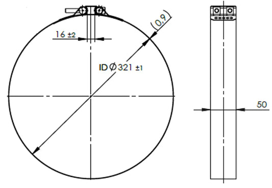 Flat Fascetta per Ford - 2ML005