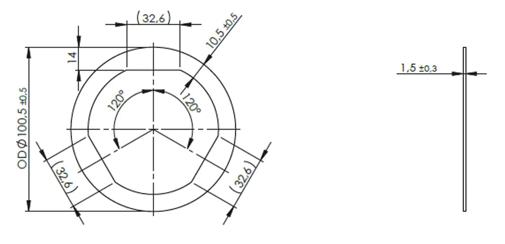 Guarnizione per DAF - 2AL065