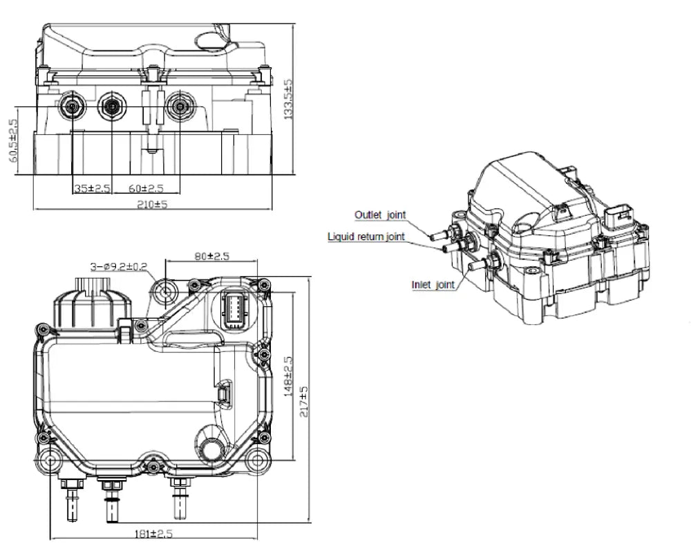 Dosatore AdBlue® per DAF/VDL - 2AP002