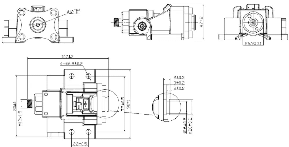Iniettore AdBlue® per DAF - 2AT000