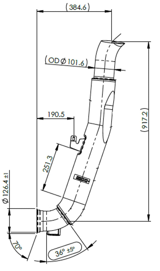 Tubo per Iveco - 2KG016