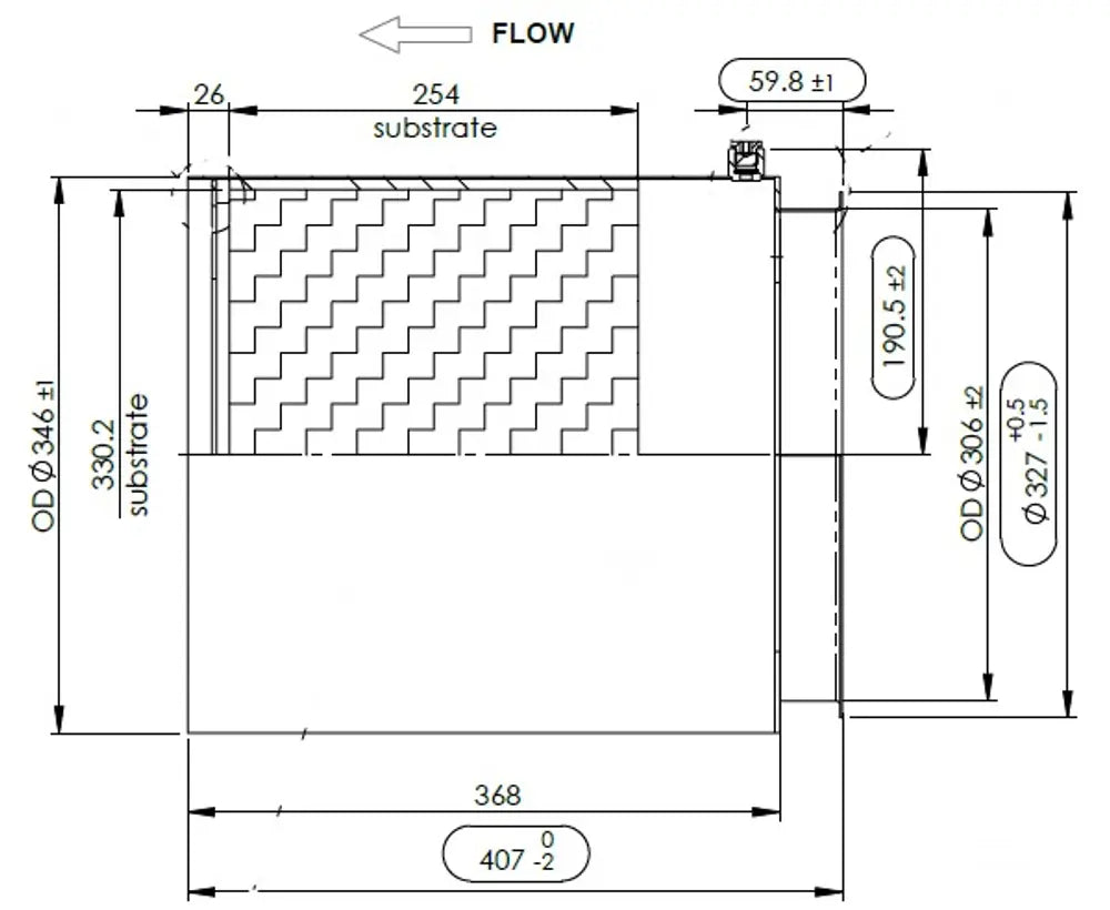 DPF ricondizionato per Iveco - 2KI019-RX