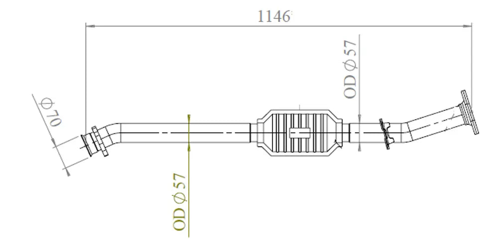 Silenziatore per Citroen - 33339