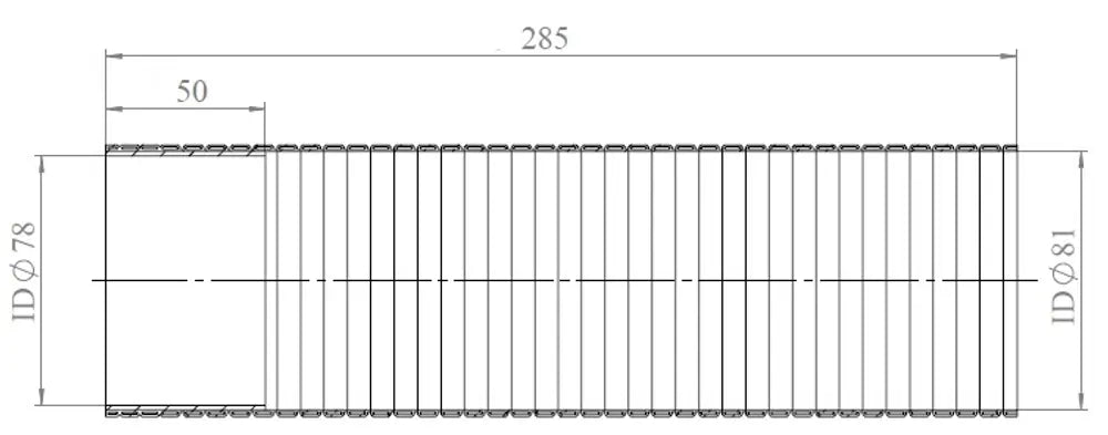 Exhuast Flessibile, D2S+ per MAN - 47259