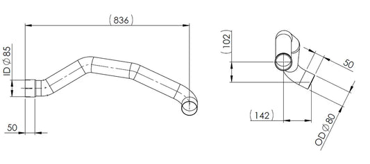 Tubo per MAN - 47529