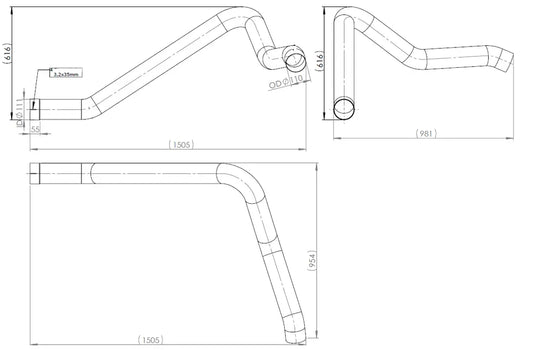 Tubo per MAN - 47550