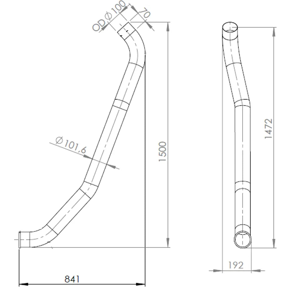 Tubo per MAN - 47610