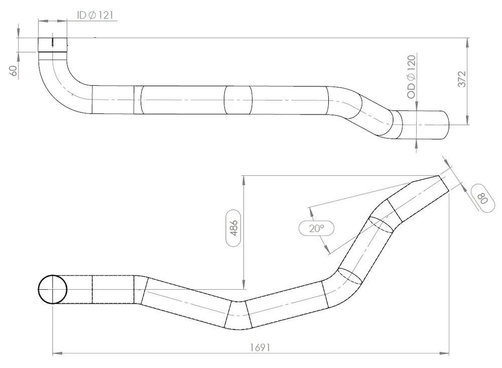 Tubo per MAN - 47751