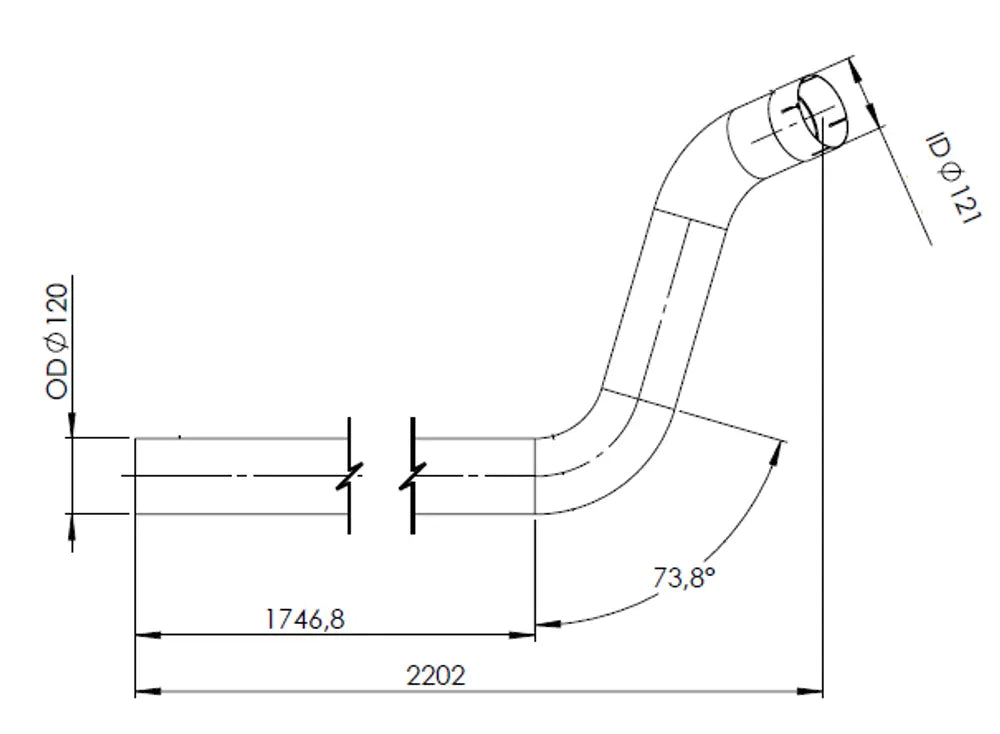 Tubo per MAN - 47775