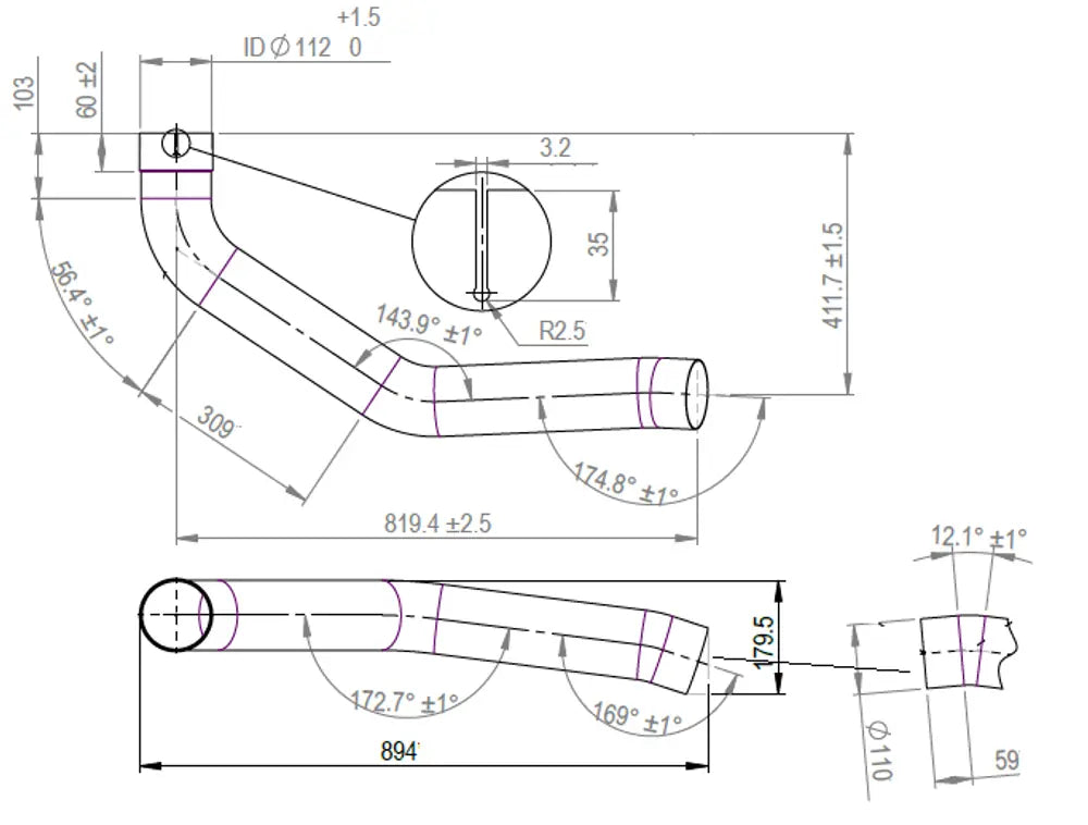 Tubo per MAN - 49237