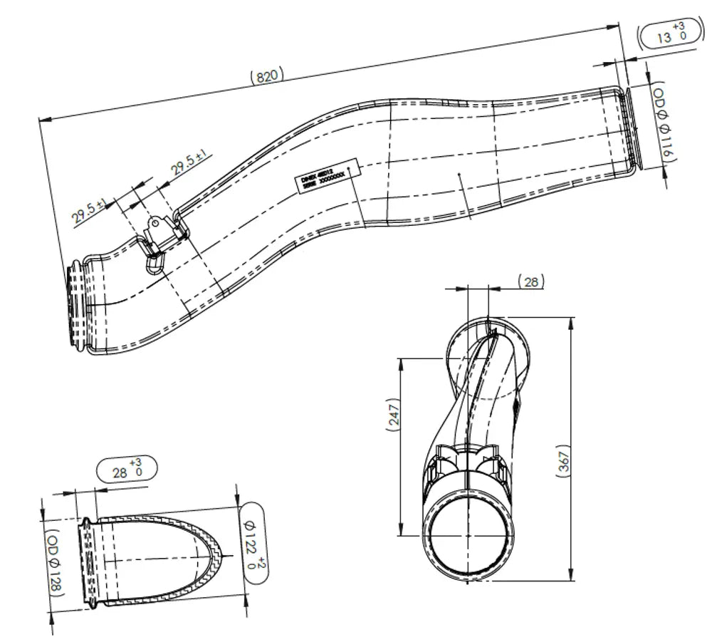 Tubo per MAN - 4IE012