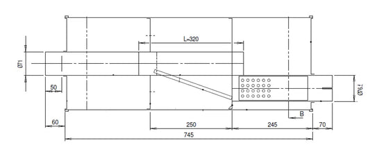 Silenziatore per Mercedes - 50355