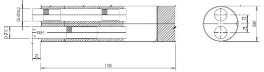 Silenziatore per Mercedes - 50404