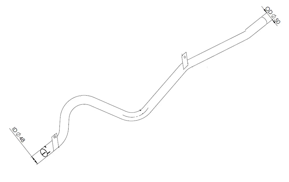 Tubo per Mercedes - 50632