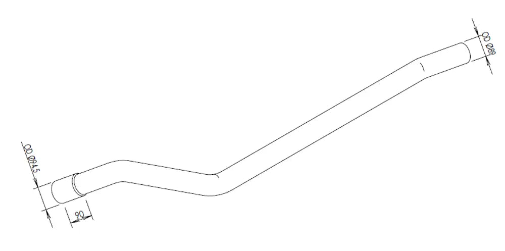 Tubo per Mercedes - 50692