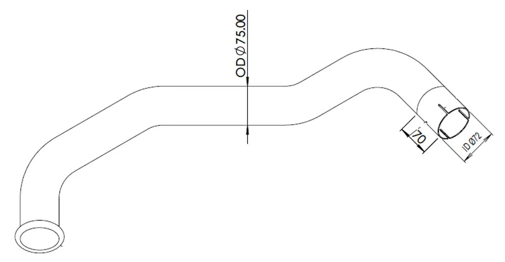 Tubo per Mercedes - 50743